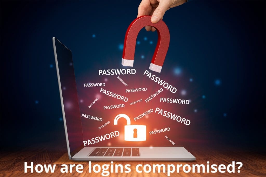 How are logins compromised